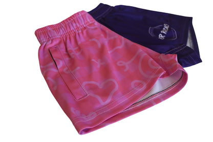 Rascals Footy Shorts - Pink