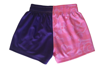 Rascals Footy Shorts - Pink