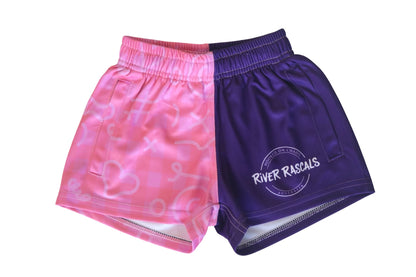 Rascals Footy Shorts - Pink