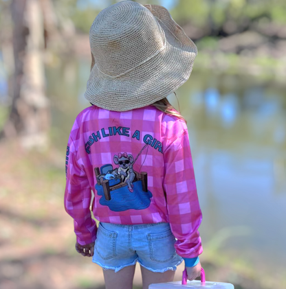 Fish Like A Girl Adventure Shirt